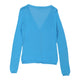 Vintageblue Versus By Versace Cardigan - womens large