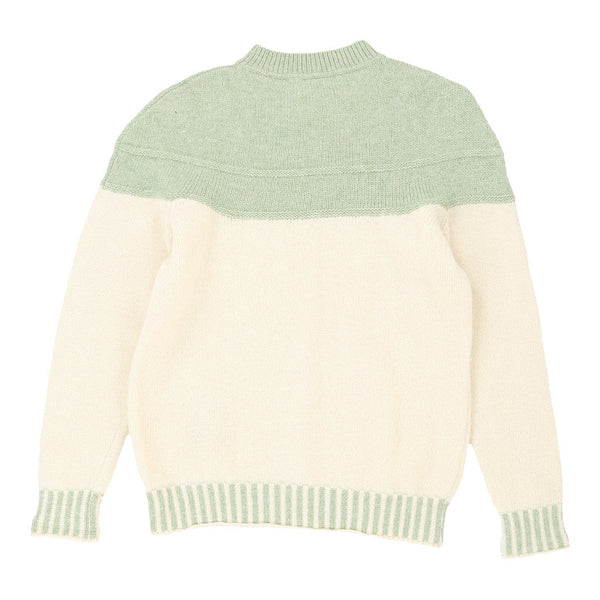 Vintagecream Benetton Jumper - womens medium