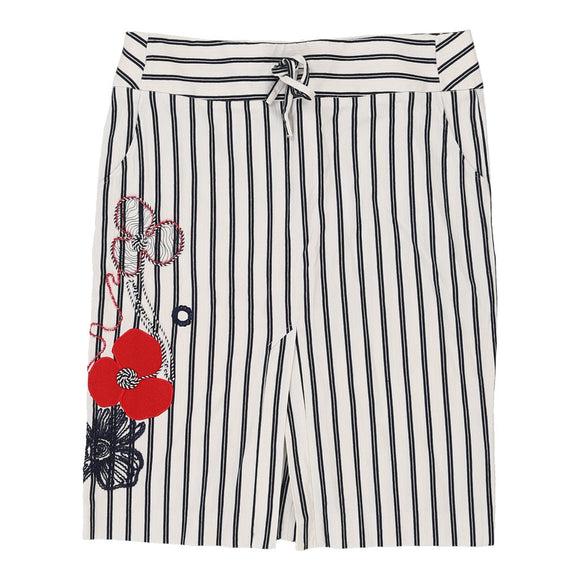 Vintagewhite Les Copains Skirt - womens 33" waist