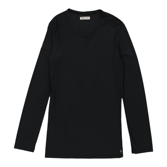Vintageblack Emporio Armani Long Sleeve T-Shirt - womens x-large
