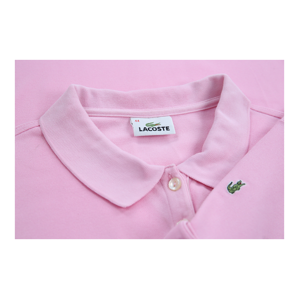 Vintagepink Lacoste Polo Shirt - womens large