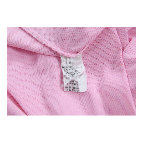 Vintagepink Lacoste Polo Shirt - womens large