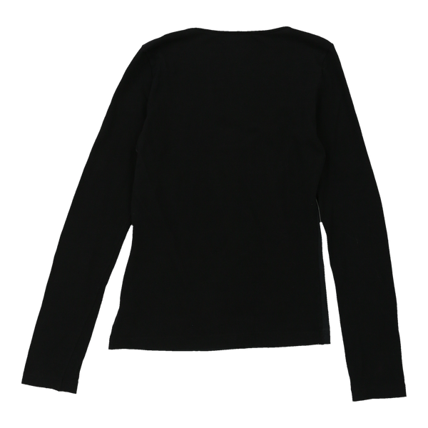 Vintageblack Dolce & Gabbana Long Sleeve Top - womens medium