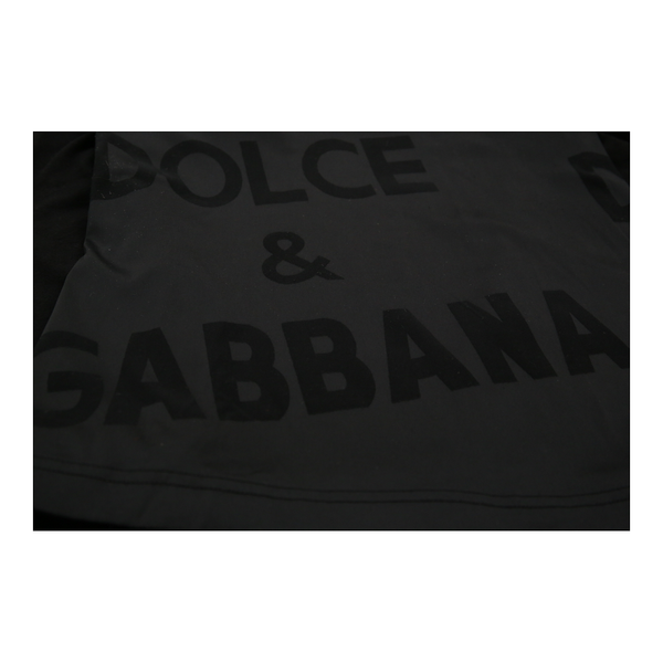 Vintageblack Dolce & Gabbana Long Sleeve Top - womens medium
