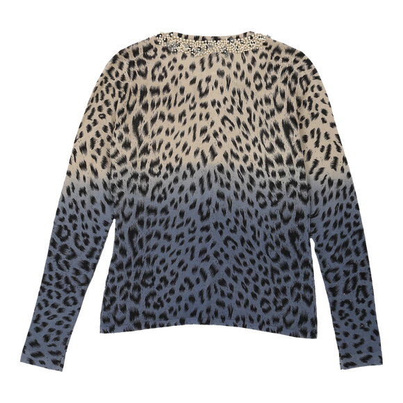 Vintageblue Roberto Cavalli Zip Up - womens medium