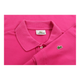 Vintagepink Lacoste Polo Shirt - mens medium
