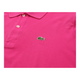 Vintagepink Lacoste Polo Shirt - mens medium