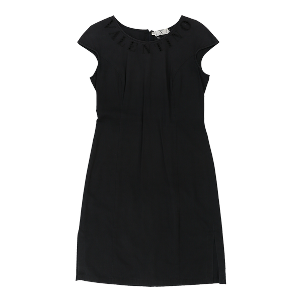 Vintageblack Valentino Sheath Dress - womens small