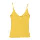 Vintageyellow Benetton Strap Top - womens small