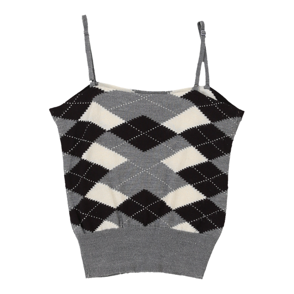 Vintagegrey Benetton Strap Top - womens small