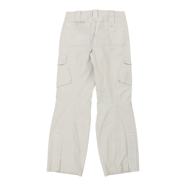Vintagewhite Armani Jeans Cargo Trousers - womens 30" waist