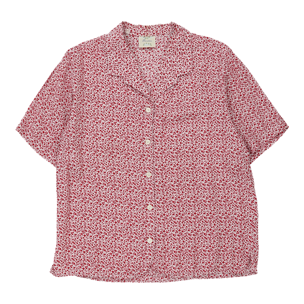 Vintagered Benetton Short Sleeve Shirt - womens large