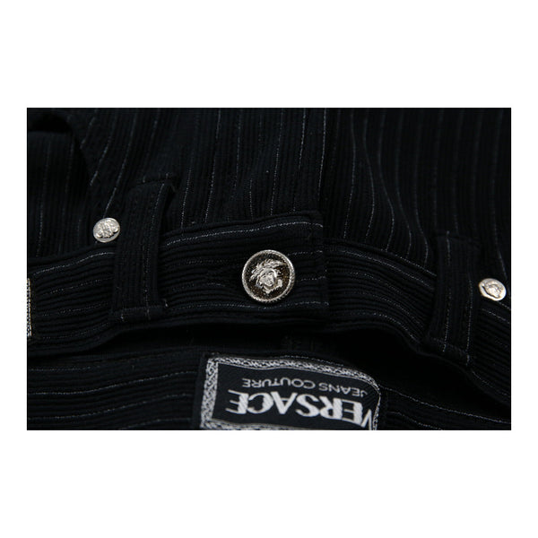 Vintageblack Versace Jeans Couture Trousers - womens 28" waist