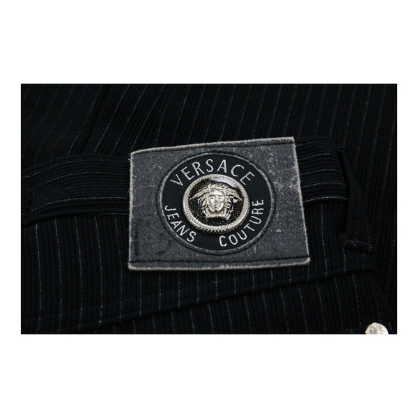 Vintageblack Versace Jeans Couture Trousers - womens 28" waist