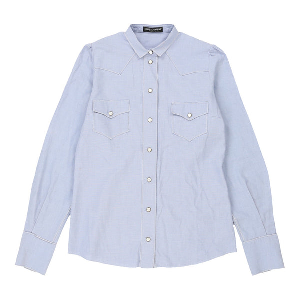 Vintageblue Dolce & Gabbana Shirt - womens medium