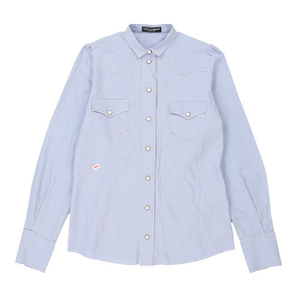 Vintageblue Dolce & Gabbana Shirt - womens medium