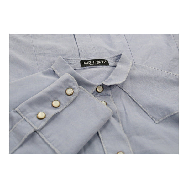 Vintageblue Dolce & Gabbana Shirt - womens medium