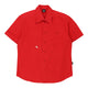 Vintagered Versace Jeans Couture Short Sleeve Shirt - mens large