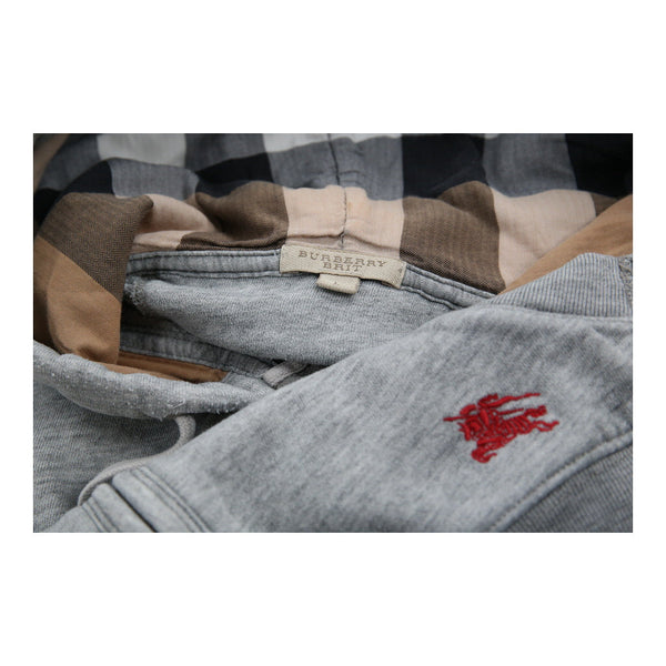 Vintagegrey Burberry Brit Hoodie - womens large