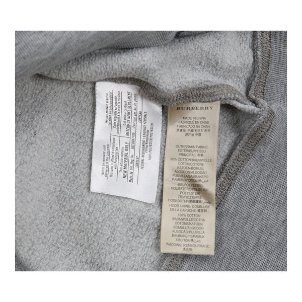 Vintagegrey Burberry Brit Hoodie - womens large