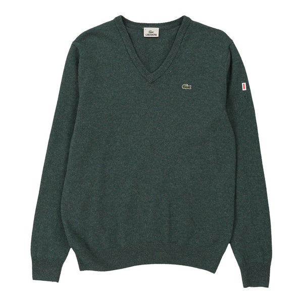 Vintagegreen Lacoste Jumper - mens large
