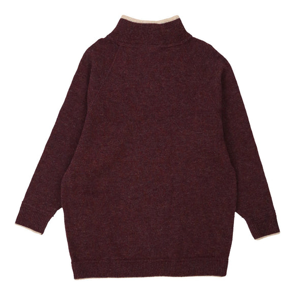 Vintageburgundy Trussardi Jumper - mens large