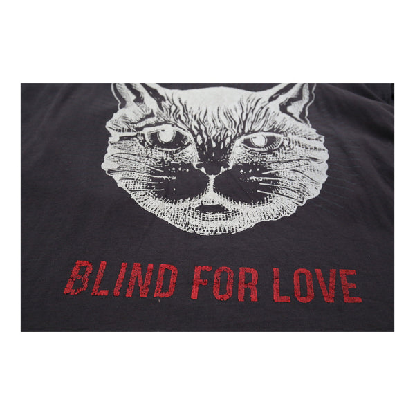 Vintagegrey Black Cat Gucci T-Shirt - womens large