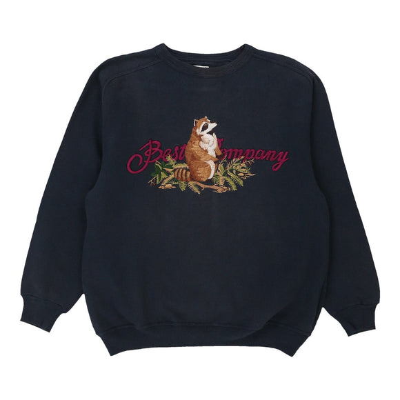 Vintagenavy Best Company Sweatshirt - womens x-small