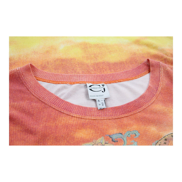 Vintageorange Cavalli Long Sleeve Top - womens small