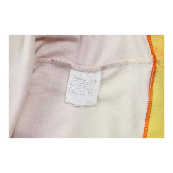 Vintageorange Cavalli Long Sleeve Top - womens small