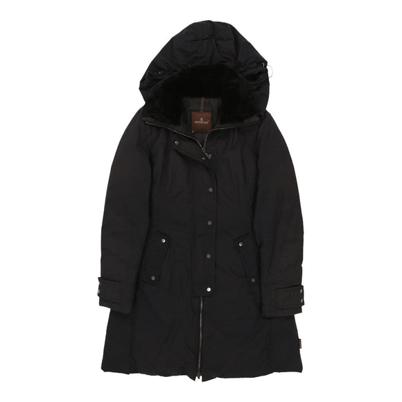 Vintage Moncler Coat - Large Black Polyester coat Moncler   