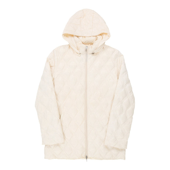 Vintage Moncler Puffer - Large Cream Polyester puffer Moncler   
