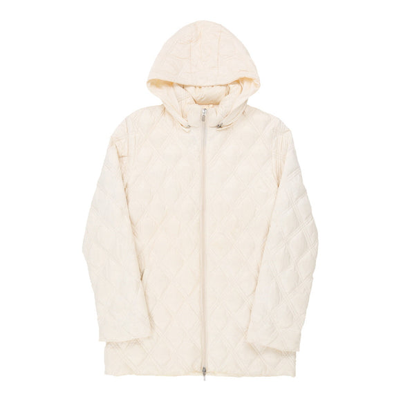 Vintage Moncler Puffer - Large Cream Polyester puffer Moncler   