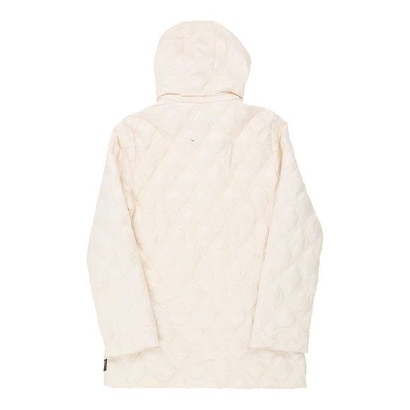 Vintage Moncler Puffer - Large Cream Polyester puffer Moncler   