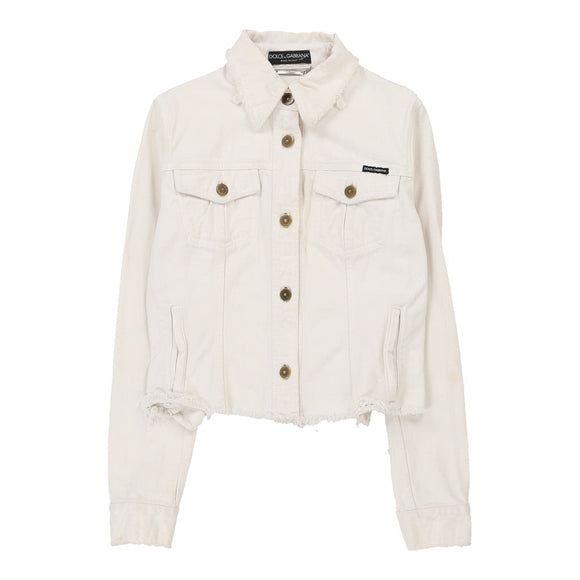 Vintagewhite Dolce & Gabbana Denim Jacket - womens medium