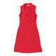 Vintage red Moschino Jeans Dress - womens small