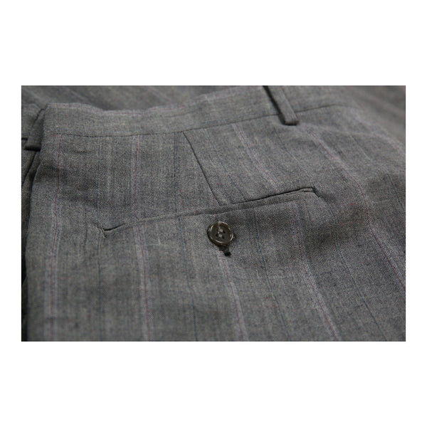 Vintage grey Christian Dior Trousers - mens 39" waist