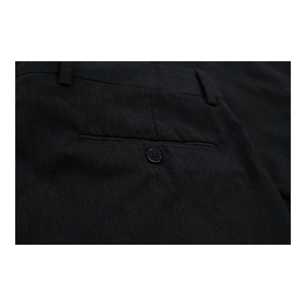 Vintage black Givenchy Trousers - mens 35" waist
