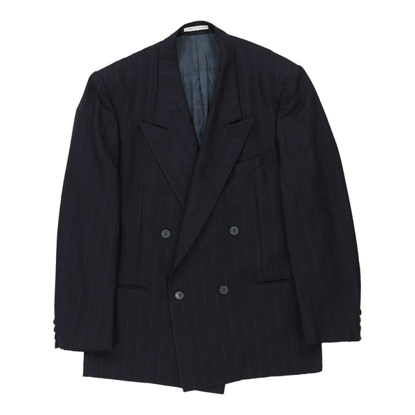 Vintage navy Yves Saint Laurent Blazer - mens large