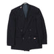 Vintage navy Yves Saint Laurent Blazer - mens large