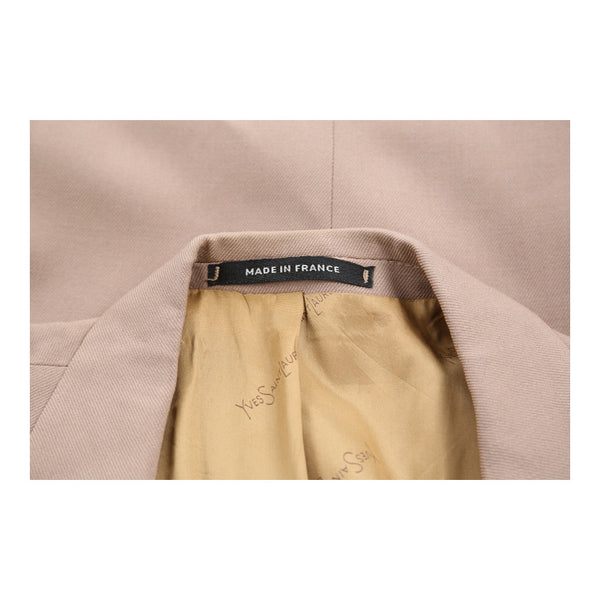 Vintage beige Yves Saint Laurent Blazer - mens large