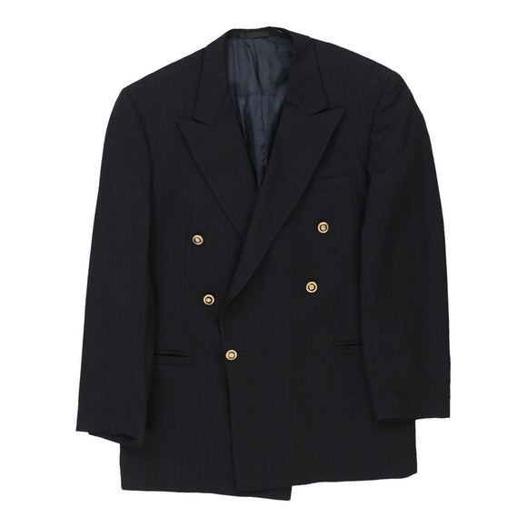 Vintage black Versace V2 Classic Blazer - mens large