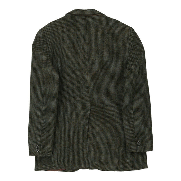 Vintage green Harris Tweed Blazer - mens large