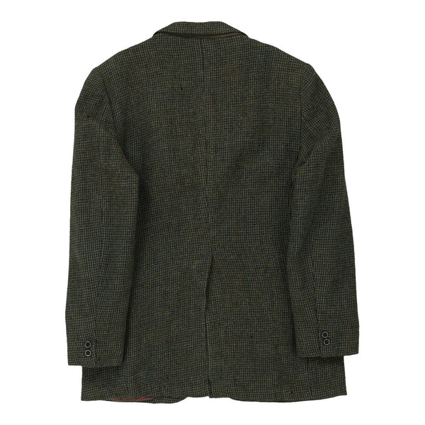 Vintage green Harris Tweed Blazer - mens large