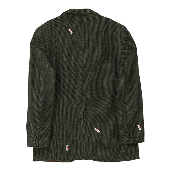 Vintage green Harris Tweed Blazer - mens large