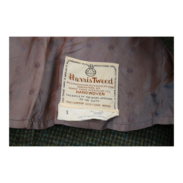 Vintage green Harris Tweed Blazer - mens large