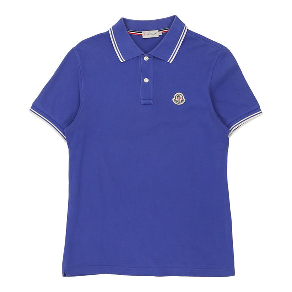 Vintage blue Moncler Polo Shirt - mens small