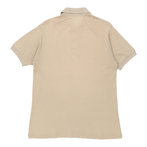 Vintage beige Lacoste Polo Shirt - mens small