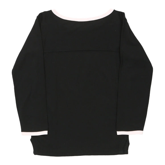 Vintage black Ralph Lauren Long Sleeve T-Shirt - womens medium