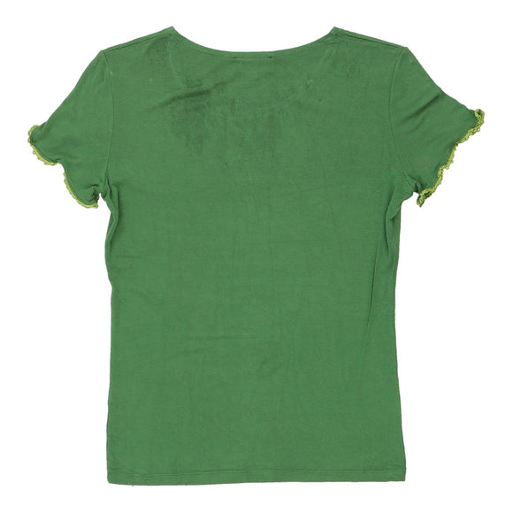 Vintage green Etro Top - mens small